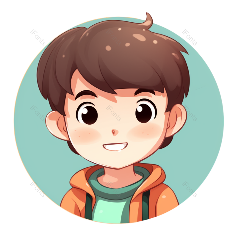 卡通图片,对话框元素,卡通人物PNG,七夕免抠素材